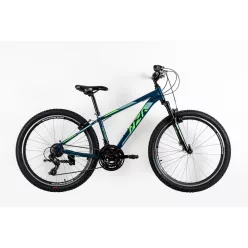   Neuzer Nelson 30 férfi mtb kerékpár 17"-os vázzal | zöld/neon zöld teleszkópos
