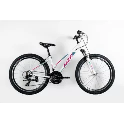   Neuzer Nelson 30 női mtb kerékpár 17"-os vázzal | fehér/pink teleszkópos