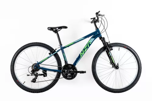 Neuzer Nelson 18 férfi mtb kerékpár 17"-os vázzal | zöld/neon zöld teleszkópos