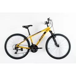 Neuzer-Nelson-18-fiu-MTB-kerekpar-26--15-os-vazzal--aranysarga-fekete-teleszkopos