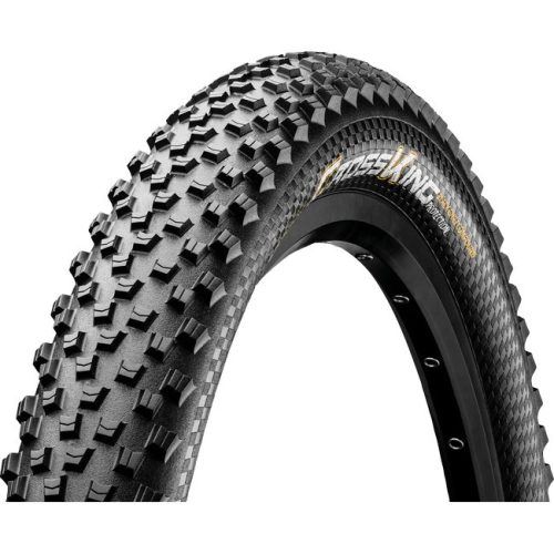 Continental MTB kerékpáros külső gumi 70-584 Cross King ProTection 27,5x2,8, tubeless ready, fekete/fekete, Skin hajtogathatós