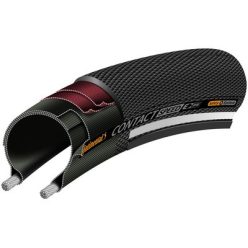   Continental kerékpáros külső gumi 37-622 Contact Speed 28x1 3/8x1 5/8 fekete/fekete, Skin reflektoros