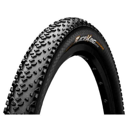 Continental MTB kerékpáros külső gumi 55-584 Race King ProTection 27,5x2,2, tubeless ready, fekete/fekete, Skin hajtogathatós