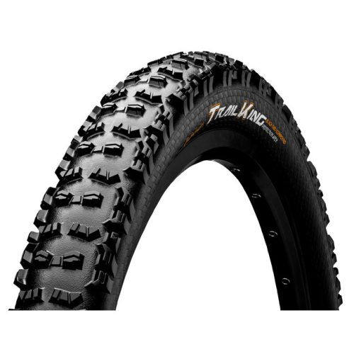 Continental MTB kerékpáros külső gumi 55-584 Trail King ProTection Apex 27,5x2,2, tubeless ready, fekete/fekete, hajtogathatós