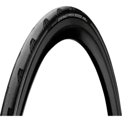  Continental országúti kerékpáros külső gumi 25-622 Grand Prix 5000 AllSeason TR 700x25C, hookless felni kompatibilis, tubeless ready, fekete/fekete, reflektoros