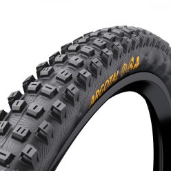   Continental MTB kerékpáros külső gumi 60-584 Argotal Downhill SuperSoft 27,5x2,4, tubeless ready, fekete/fekete hajtogathatós Skin