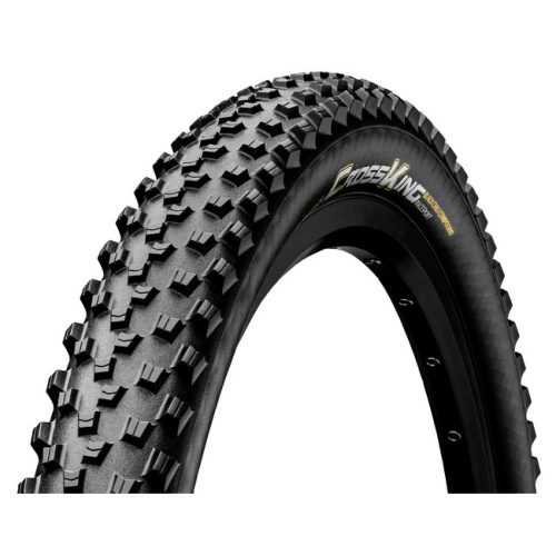 Continental MTB kerékpáros külső gumi 58-584 Cross King ShieldWall 27,5x2,3, tubeless ready, fekete/fekete, Skin hajtogathatós