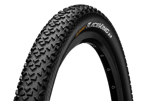 Continental MTB kerékpáros külső gumi 55-584 Race King ShieldWall 27,5x2,2, tubeless ready, fekete/fekete, Skin hajtogathatós