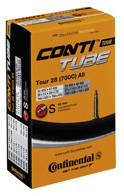 Continental kerékpáros belső gumi 32/47-609/642 Tour 28 all S42 dobozos