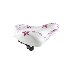   Nyereg mg-061pk america flowers virágos női fehér-pink 12db/karton