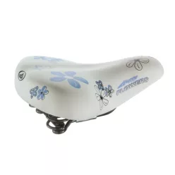   Nyereg mg-061xc america flowers virágos női fehér-ezüst 12db/karton
