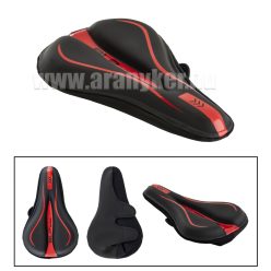 Nyereghuzat blp géltech mtb fekete-piros 285x175mmx90mm