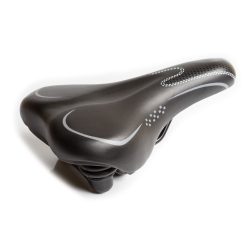 Nyereg-City-rugos-fekete