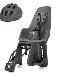 Bobike-gyerekules-hatra-ONE-maxi-vazra-es-csomagtartora-szurke-xs-sisak