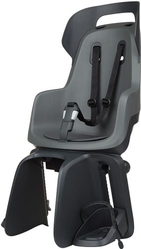 Bobike hátsó gyerekülés GO maxi RS, dönthető, csomagtartóra szerelhető, szürke