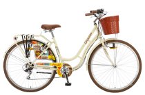  Polar Grazzia városi kerékpár 28" - női - 6 sebességes - krém