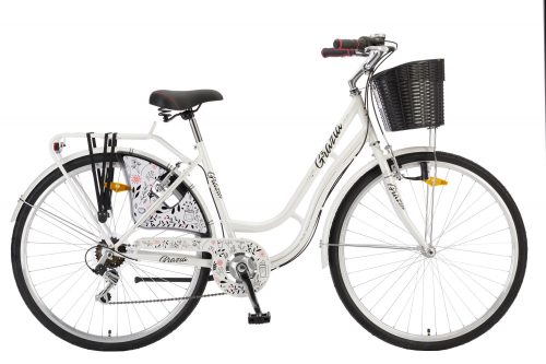 Polar Grazzia városi kerékpár 28" - női - 6 sebességes - krém
