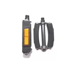 Pedál hagyományos íves+prizma gumiblokk-acél