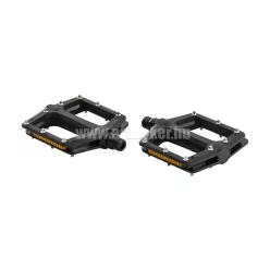Pedál blp kompozit 9/16" mtb+szegecs fekete platform