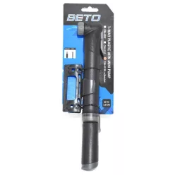   Pumpa beto mini plastic 1-utas csappantyús egyenes markolat 5,5bár fekete-szürke