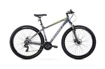   ROMET Rambler R9.1 SPECIAL 29" férfi MTB kerékpár - szürke-zöld-ezüst - M / 17"-os vázméret