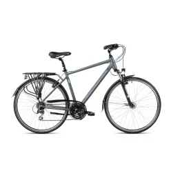   ROMET Wagant 3 férfi trekking kerékpár - szürke-fekete - M / 19"