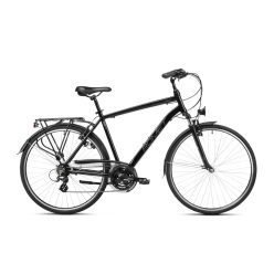   ROMET Wagant férfi trekking kerékpár - fekete-kék - M / 19"
