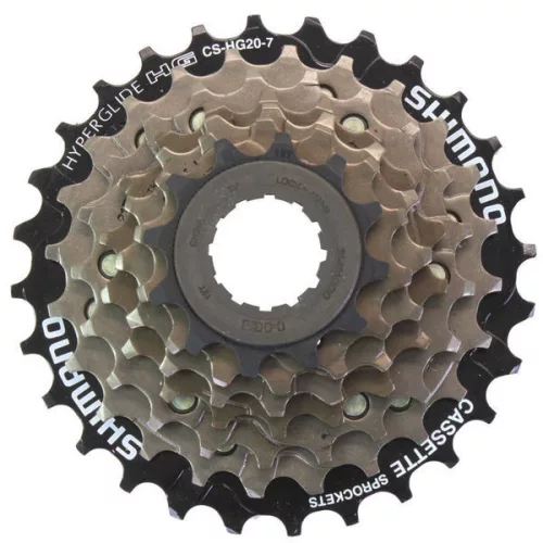 Racsni-7-es-kazet-Shimano-hg200fekete-arany-12-28-