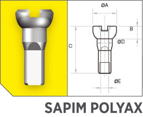 Kulloanya-SAPIM-POLYAX-Alu-14G-12-mm-fekete