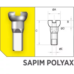 Kulloanya-SAPIM-POLYAX-rez-14G-16-mm-ezust