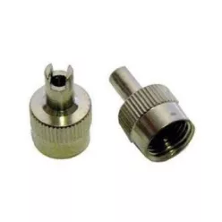 Szelepsapka fém av. Autószelepre import  10db/csomag