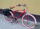 Egyedi Stray Cat Férfi Cruiser Kerékpár 1sp/3sp - Bordó-Króm