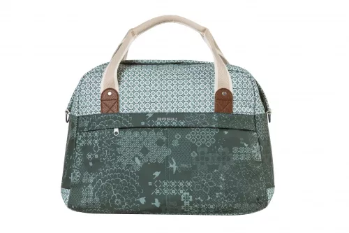 Basil-egy-oldalas-taska-Boheme-Carry-All-Hook-ON-forest-zold-szinben
