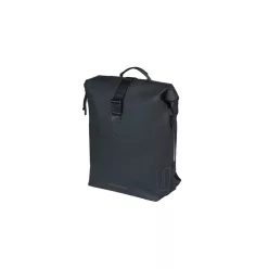   Basil egyoldalas táska és hátizsák SoHo Backpack Nordlicht, világítással, Hook ON, fekete