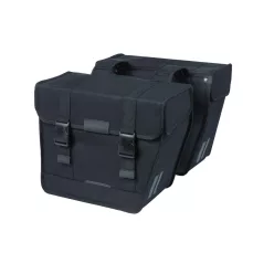   Basil dupla táska Kavan Eco Classic 46L, Universal Bridge System, fekete