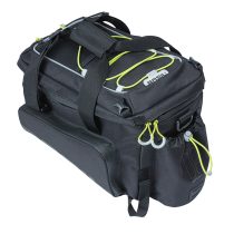   Basil csomagtartó táska - Miles Trunkbag XL Pro - fekete lime