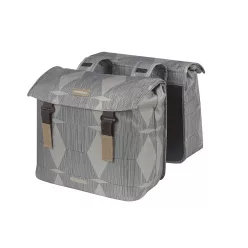 Basil-dupla-taska-Urban-Load-Double-Bag-Universal-Bridge-system-szurke-arany