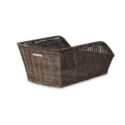   Basil hátsó kosár Cento Rattan Look, fix rögzítéssel, sötétbarna