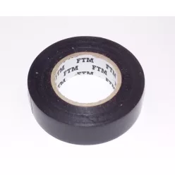 Szigetelőszalag 10mx19mm ftm. Fekete  10db/cs