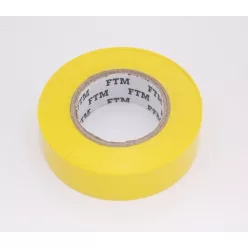 Szigetelőszalag 10mx19mm ftm. Sárga   10db/cs