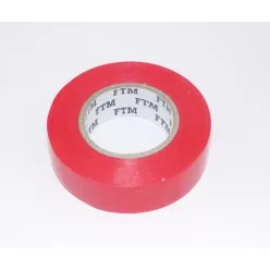 Szigetelőszalag 20mx19mm ftm. Piros   10db/cs