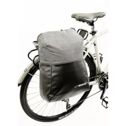   Táska csomagtartóra jet avenue 20l.Egy oldalas levehető fekete-szürke