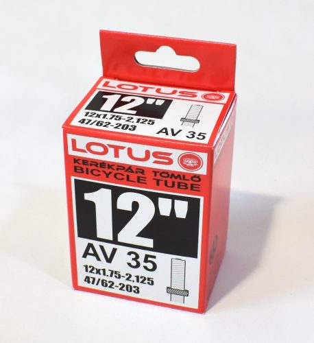 Tömlő12x1,75-2,125 Lotus av35mm 47/57-203