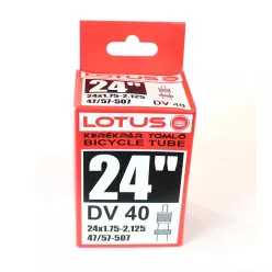 Lotus tömlő 24x1,75-2,125 DV40 47-54/507