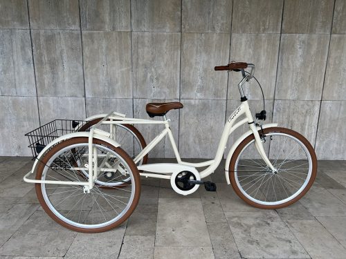 Toldi 28" háromkerekű kerékpár - 1 sebességes - kontrás hosszú kivitel - Bármilyen színben