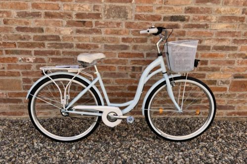 Toldi női városi kerékpár - 6 sebességes láncváltós - 26" - Babyblue színben