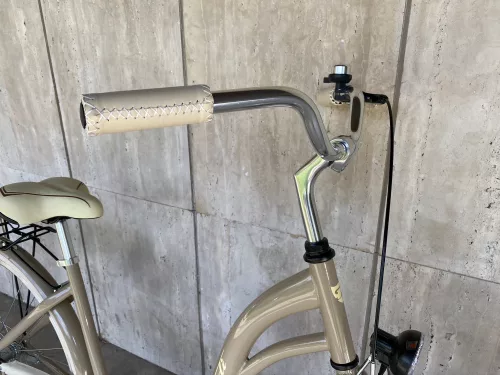 Toldi Premium női városi kerékpár - 3 sebességes kontrás agyváltós - 26" -Kávé színben