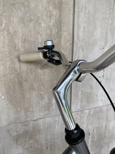 Toldi Premium női városi kerékpár - 1 sebességes kontrás - 28" - Titán színben