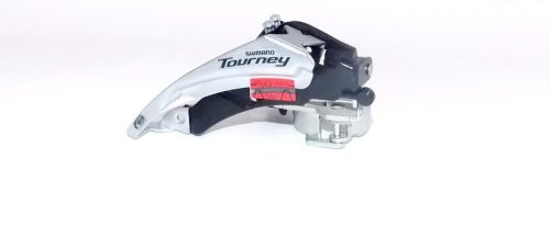 Elsőváltó shimano ty510 48t alul/felülhűzós 34,9+(31.8/28,6) 8-as alsóbilincses