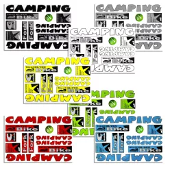 Matrica-szett Camping